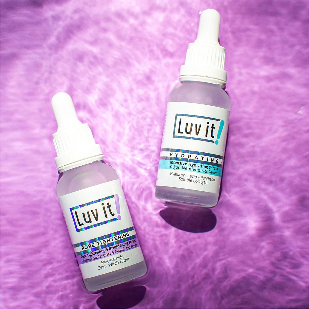 Luv it Porenverfeinerndes Serum & Feuchtigkeitsserum Set