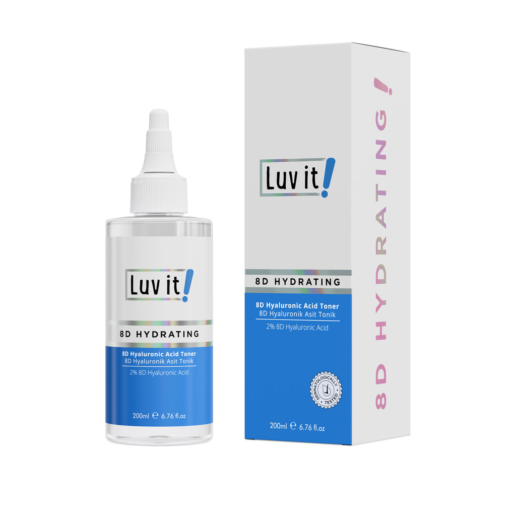 Luv it 8D Feuchtigkeitsspendendes Gesichtswasser mit Hyaluronsäure 200ml