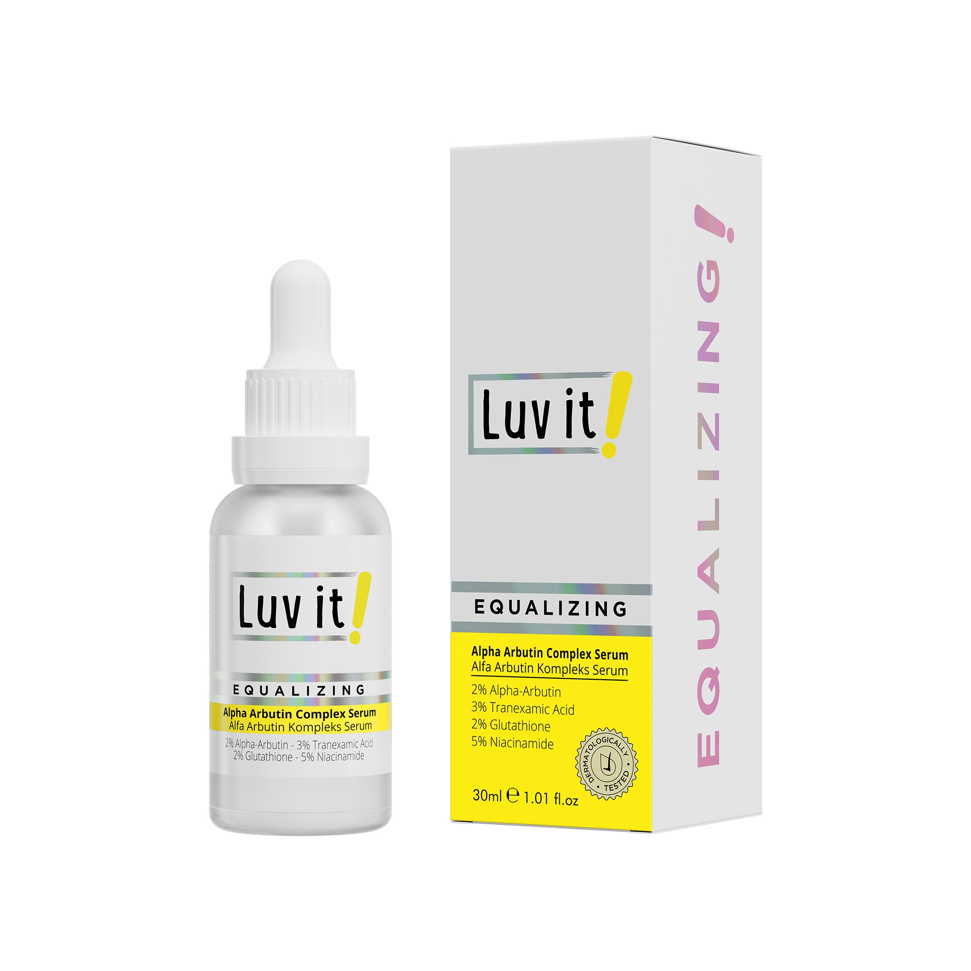 Luv it Alpha Arbutin Complex Gesichtsserum gegen dunkle Flecken 30ml
