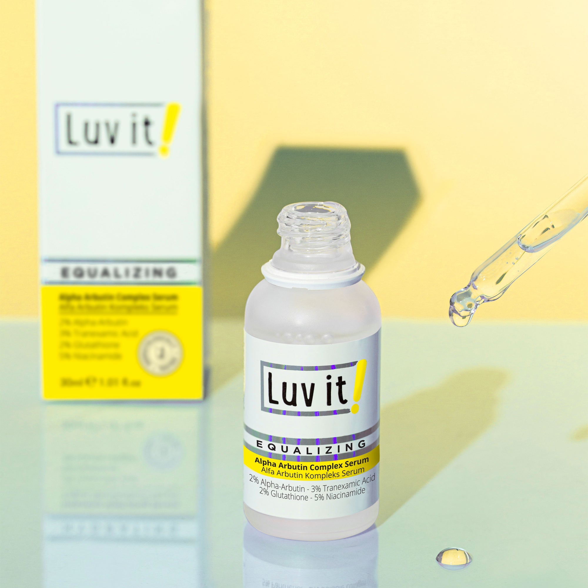 Luv it Alpha Arbutin Complex Gesichtsserum gegen dunkle Flecken 30ml