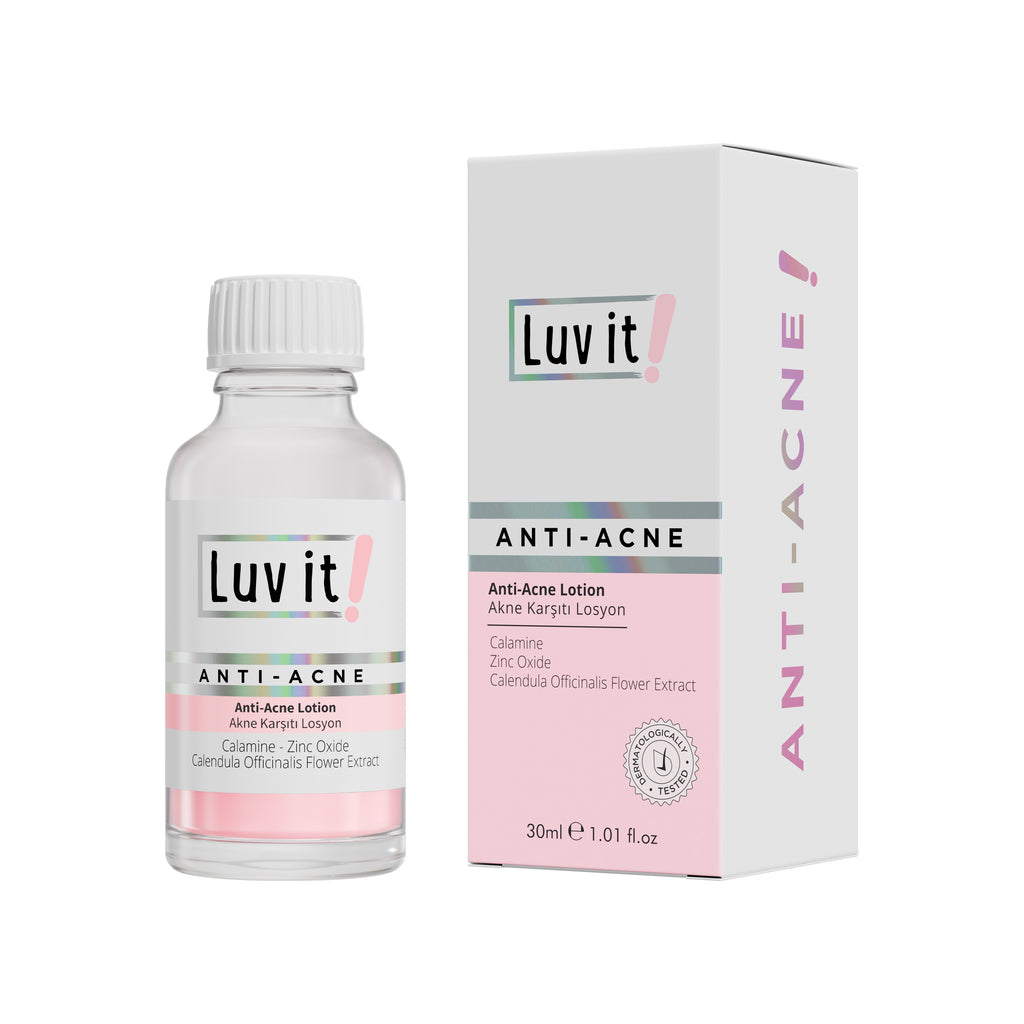 Luv it Anti-Akne Lotion gegen Pickel, Mitesser & Hautunreinheiten30ml