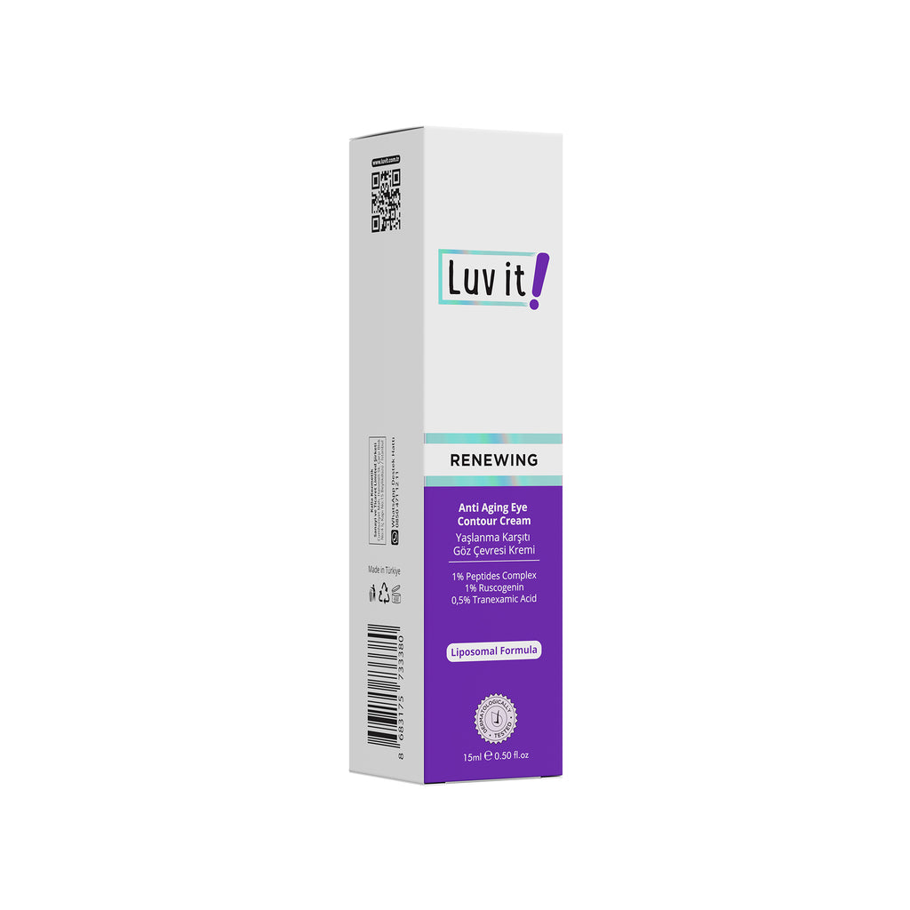 Luv it Anti-Aging Augen­konturen­creme gegen Falten & Augenringe 15ml