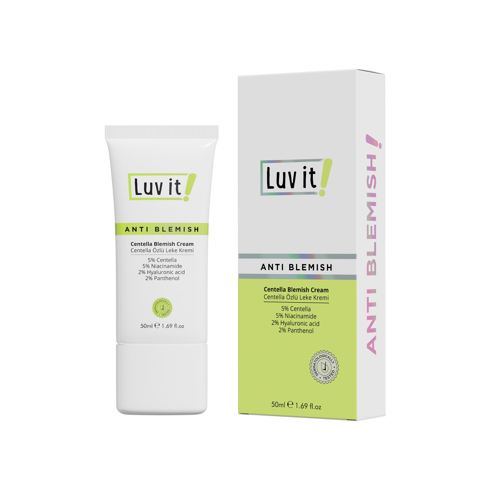 Luv it Centella Anti-Blemish Creme 50ml