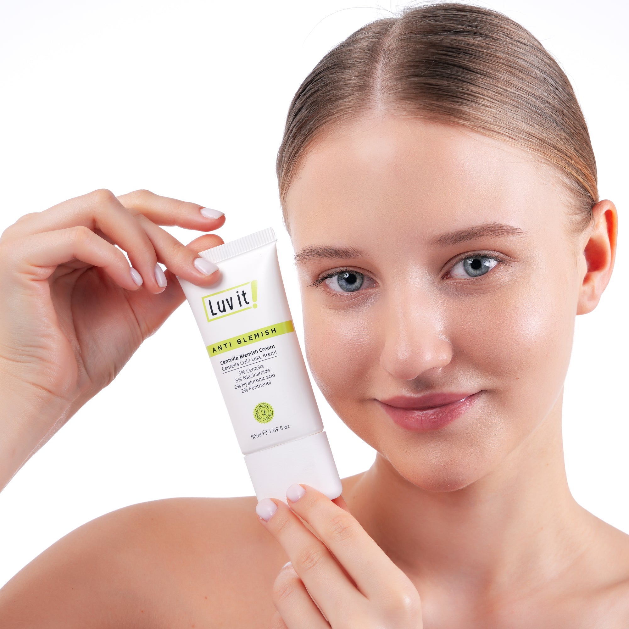 Luv it Feuchtigkeitsspendendes Serum + Centella Blemish Creme Set