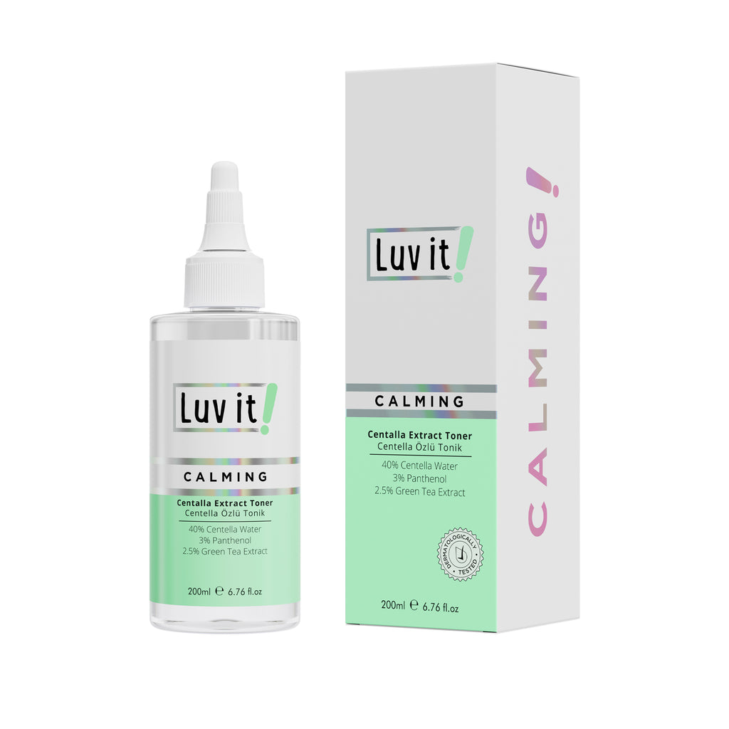 Luv it Centella Extract Toner - Beruhigendes & Feuchtigkeitsspendes Gesichtswasser 200ml