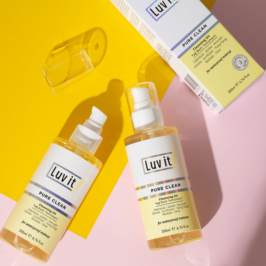 Luv it Reinigungsöl + Sebum-ausgleichender Gelreiniger Set
