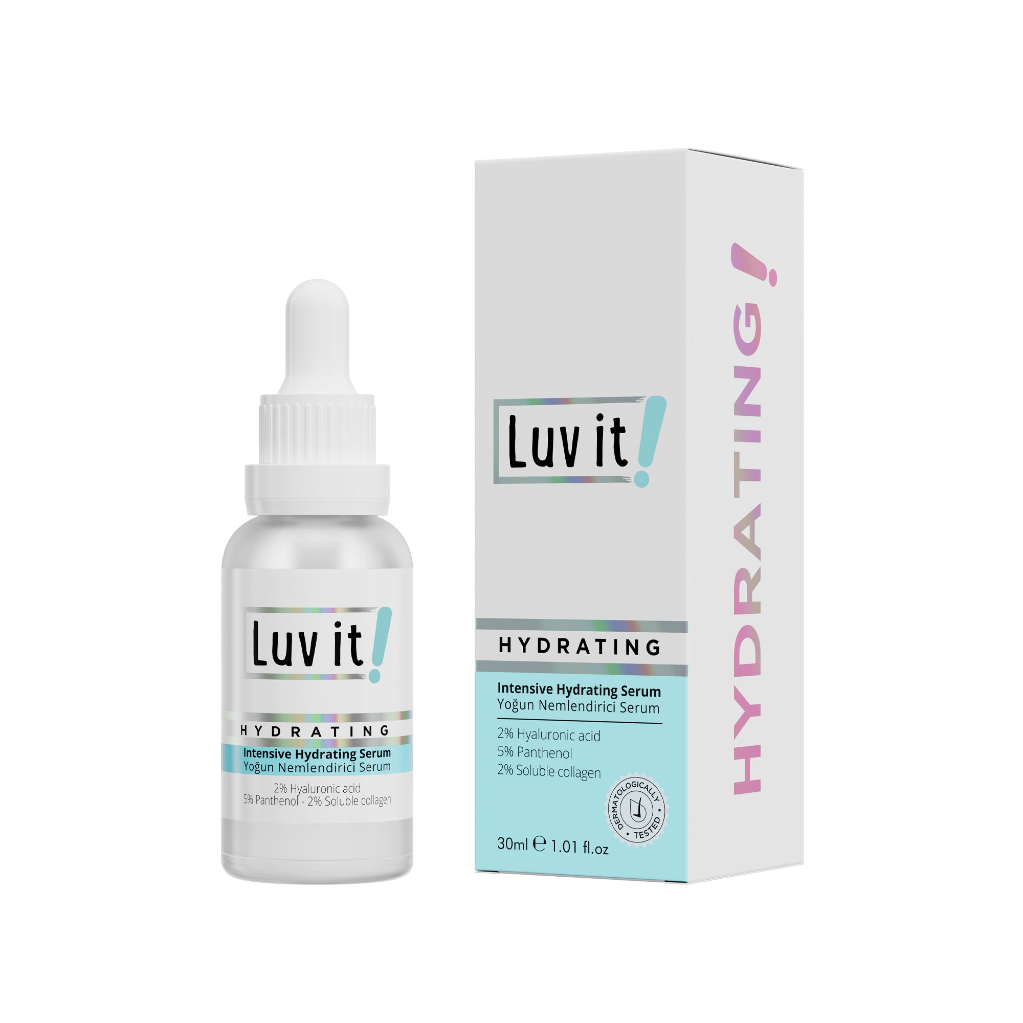 Luv it Intensives Feuchtigkeitsserum mit Hyaluron 30ml
