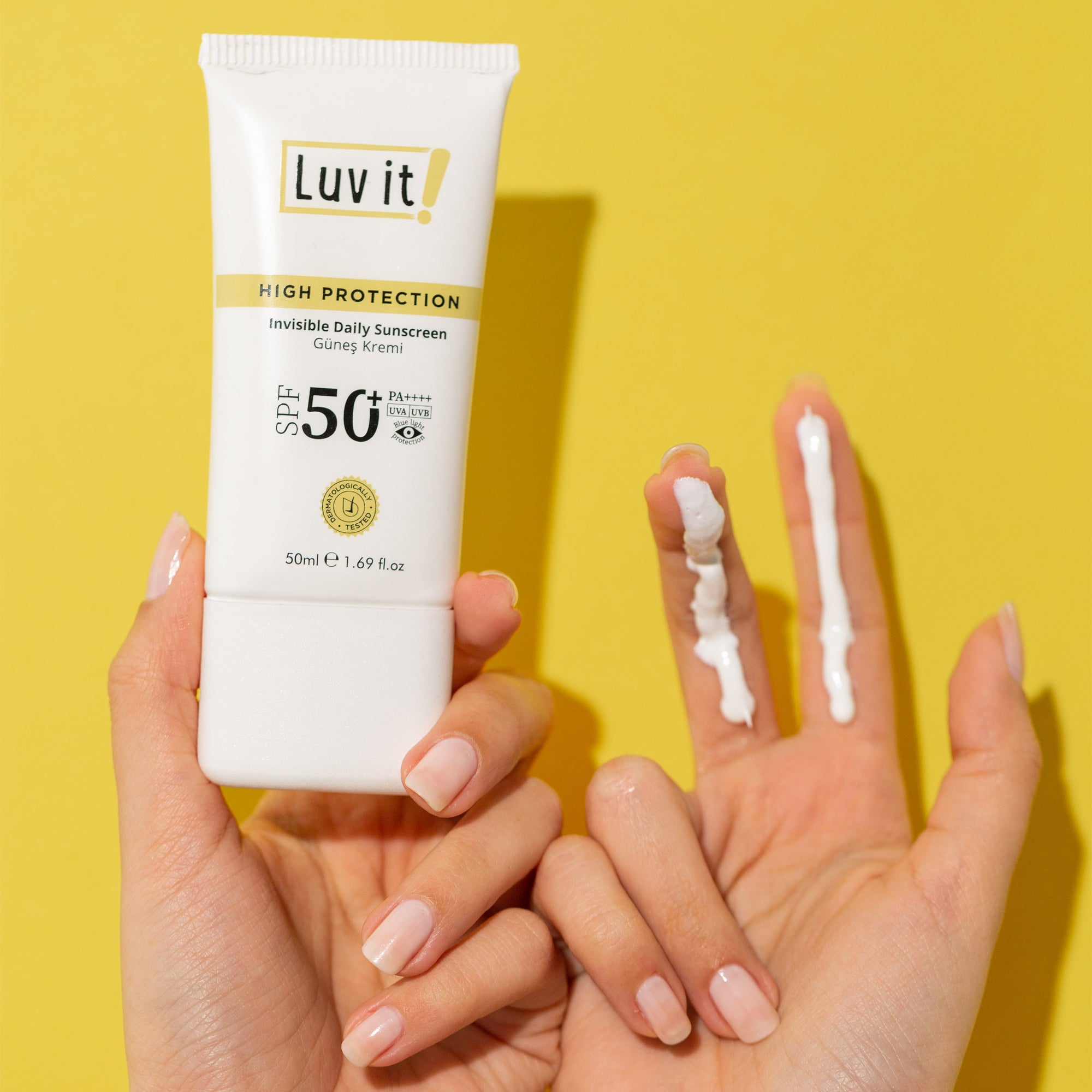 Luv it High Protection Sonnenschutz für das Gesicht LSF 50+ PA++++ UVA UVB 50ml