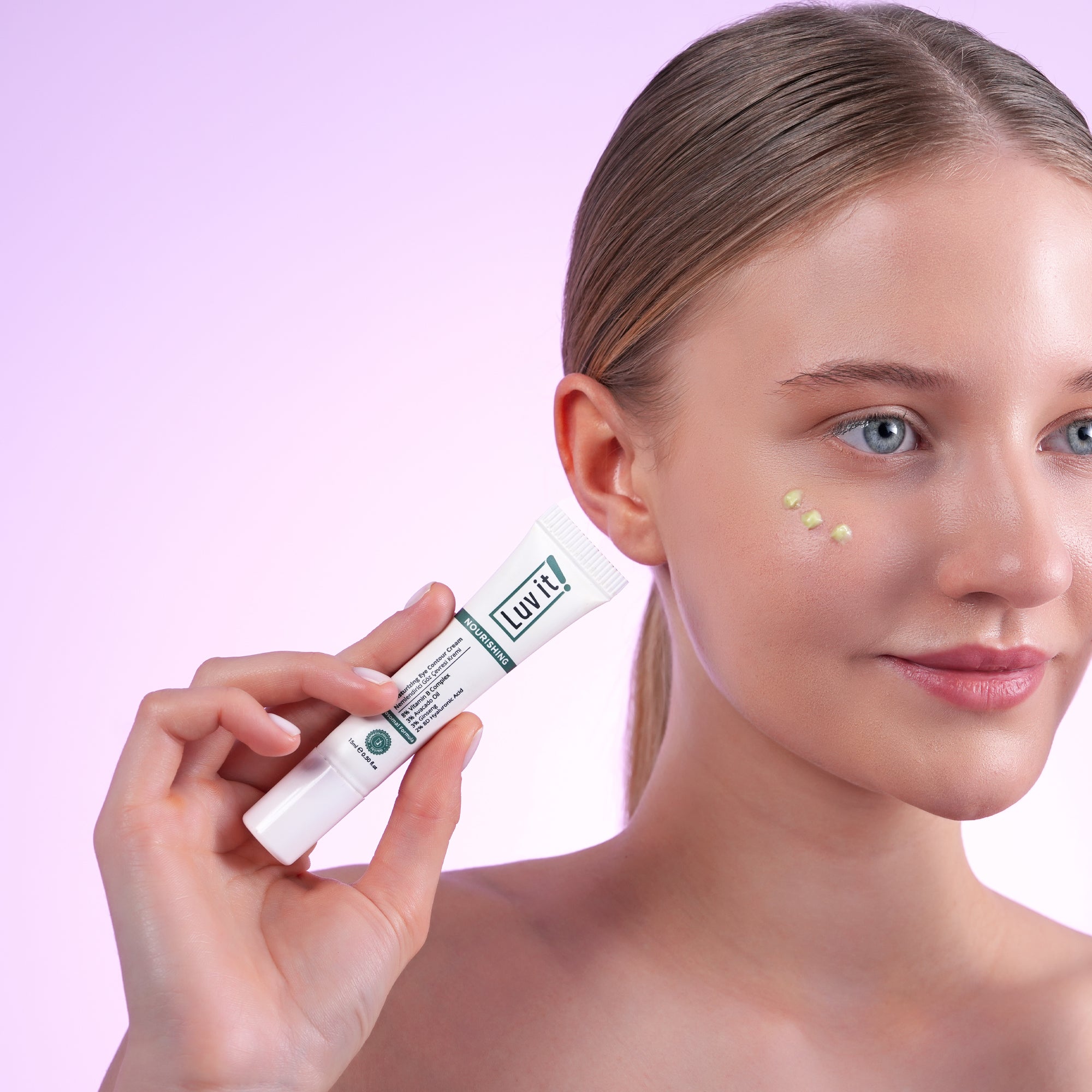 Luv it Avocado Intens Augencreme gegen Augenringe & Schwellungen 15ml