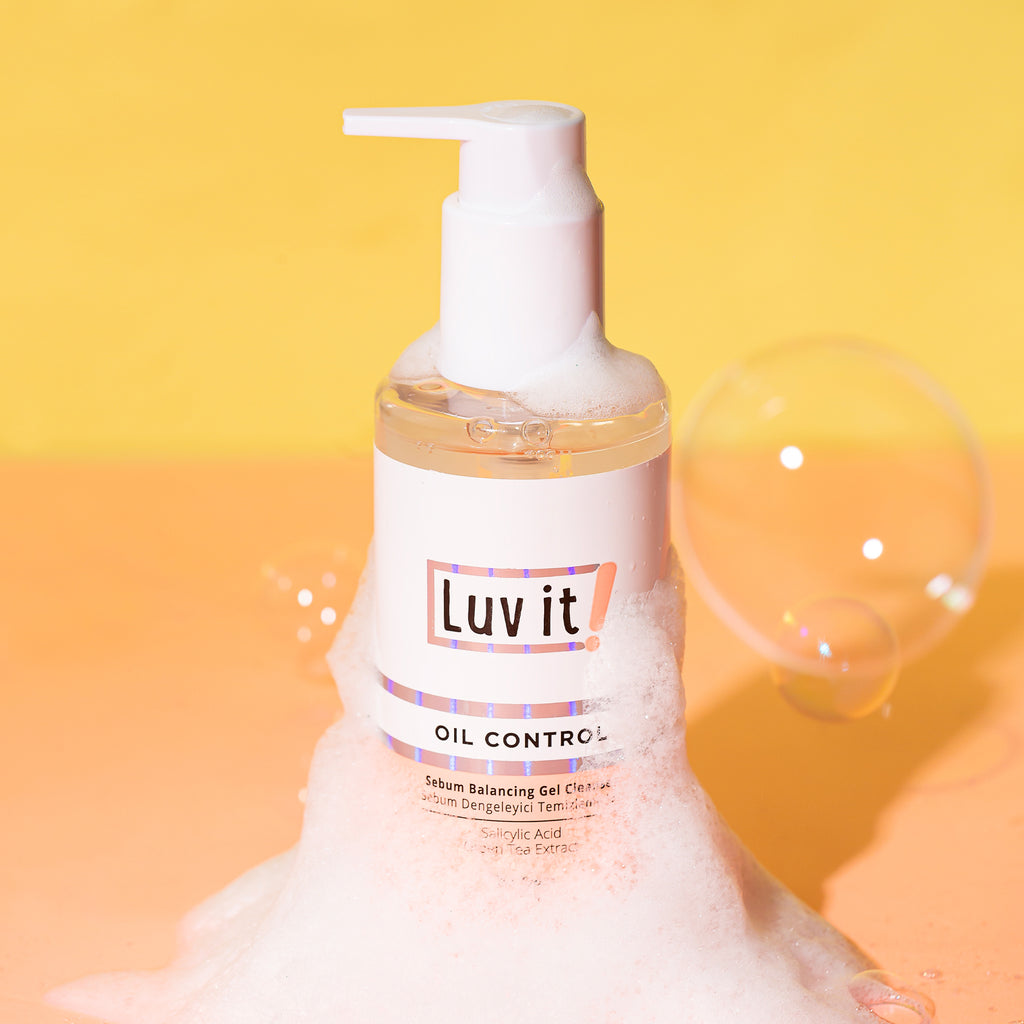 Luv it Sebum-ausgleichendes Reinigungsgel für Gesicht 200ml