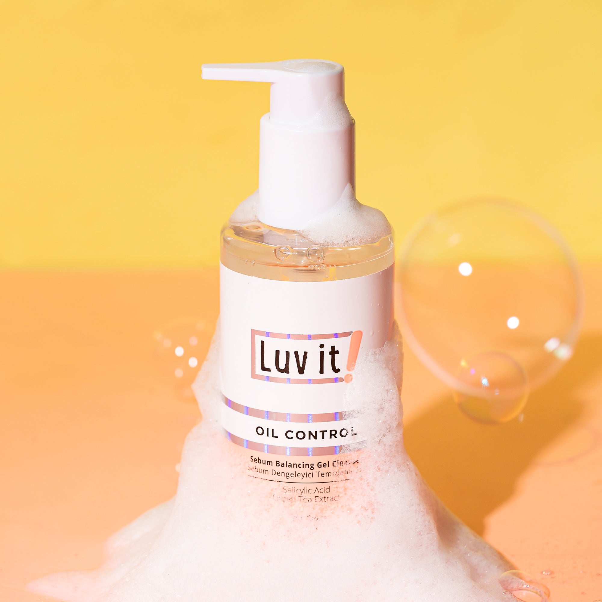 Luv it Sebum-ausgleichendes Reinigungsgel für Gesicht 200ml